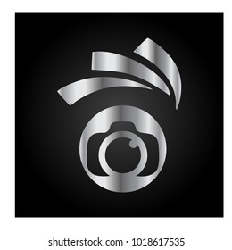Photography Icon Vector Logo Template
