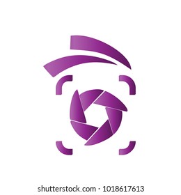 Photography Icon Vector Logo Template
