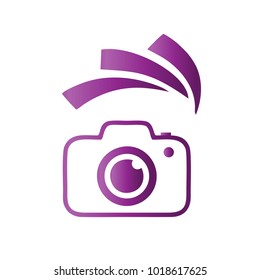 Photography Icon Vector Logo Template