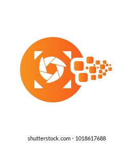Photography Icon Vector Logo Template
