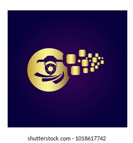 Photography Icon Vector Logo Template