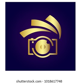 Photography Icon Vector Logo Template
