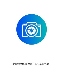 Photography Icon Vector Logo Template