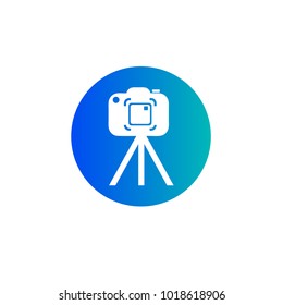 Photography Icon Vector Logo Template