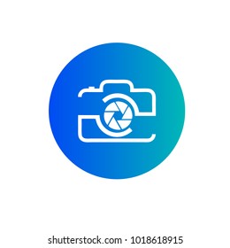 Photography Icon Vector Logo Template