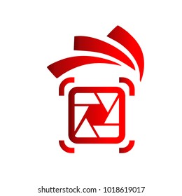 Photography Icon Vector Logo Template