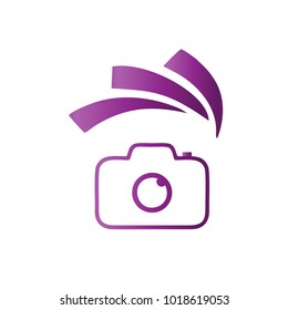 Photography Icon Vector Logo Template