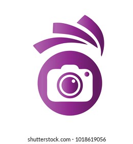 Photography Icon Vector Logo Template