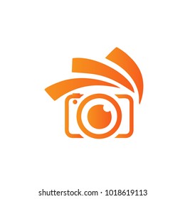 Photography Icon Vector Logo Template
