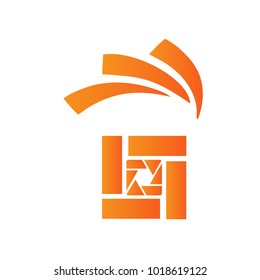 Photography Icon Vector Logo Template