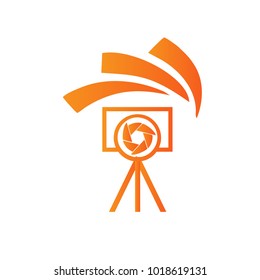 Photography Icon Vector Logo Template