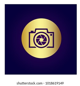 Photography Icon Vector Logo Template