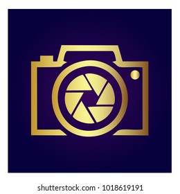 Photography Icon Vector Logo Template