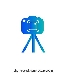 Photography Icon Vector Logo Template