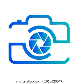 Photography Icon Vector Logo Template