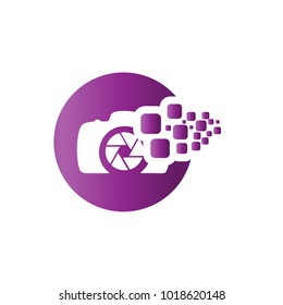 Photography Icon Vector Logo Template