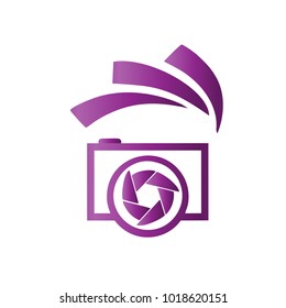 Photography Icon Vector Logo Template