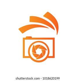 Photography Icon Vector Logo Template