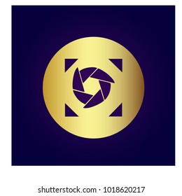 Photography Icon Vector Logo Template