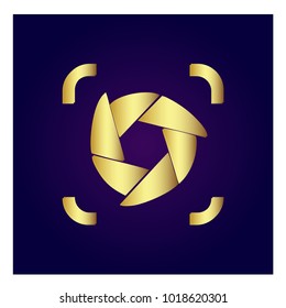 Photography Icon Vector Logo Template