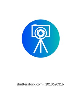 Photography Icon Vector Logo Template