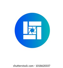 Photography Icon Vector Logo Template