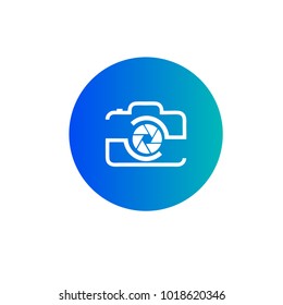 Photography Icon Vector Logo Template