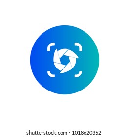 Photography Icon Vector Logo Template
