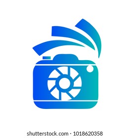 Photography Icon Vector Logo Template
