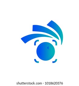 Photography Icon Vector Logo Template