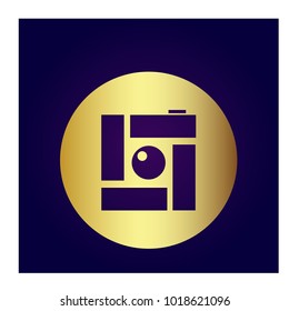 Photography Icon Vector Logo Template