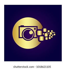 Photography Icon Vector Logo Template
