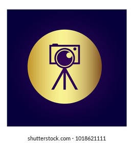 Photography Icon Vector Logo Template