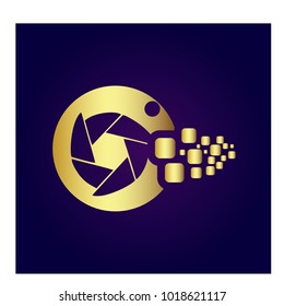 Photography Icon Vector Logo Template