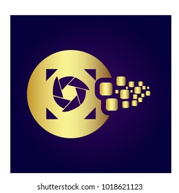 Photography Icon Vector Logo Template