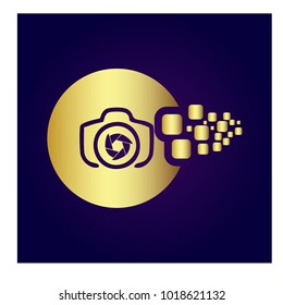 Photography Icon Vector Logo Template
