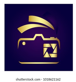 Photography Icon Vector Logo Template