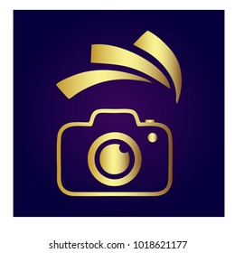 Photography Icon Vector Logo Template