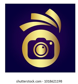 Photography Icon Vector Logo Template