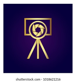 Photography Icon Vector Logo Template