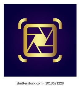 Photography Icon Vector Logo Template