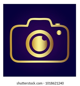 Photography Icon Vector Logo Template