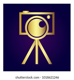 Photography Icon Vector Logo Template