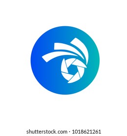 Photography Icon Vector Logo Template