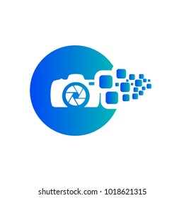 Photography Icon Vector Logo Template