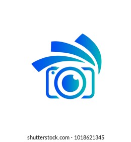 Photography Icon Vector Logo Template