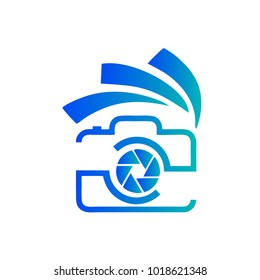 Photography Icon Vector Logo Template