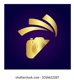 Photography Icon Vector Logo Template