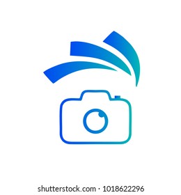 Photography Icon Vector Logo Template
