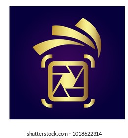 Photography Icon Vector Logo Template